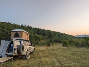 Bivouac en Bosnie